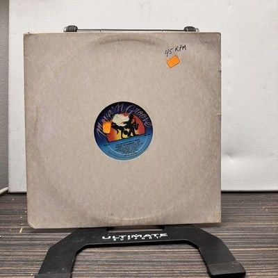 12" Black Vinyl Record 45 RPM Single DJ Disco Unknown Artist In Sleeve