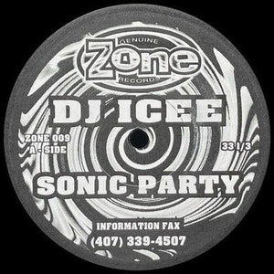 DJ Icee Sonic Party / Groove Line 12" Vinyl Record 2