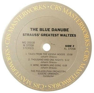 Johann Strauss And Josef Strauss The Blue Danube -Strauss' Greatest Waltzes V... 5
