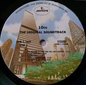 10cc The Original Soundtrack Vinyl LP Record 5