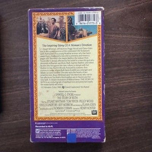 The Story of Ruth VHS Movie Vintage Film Classic Drama 2