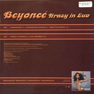 Beyoncé Krazy In Luv 12" Vinyl Record 4