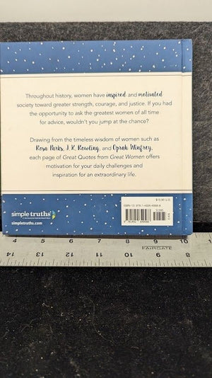 Great Quotes from Great Women: Words from the Women Who Shaped the World (Women 2