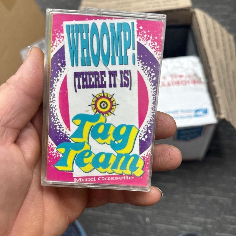 Whoomp! (Whoop) There It Is Tag Team Cassette Tape Popular 90s Music