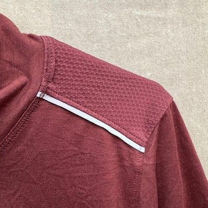 L.L.Bean Pullover Cowl Neck Burgundy Womens XL Performance Long Sleeve Pre-Owned 3