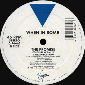 When In Rome The Promise 12" Vinyl Record 4