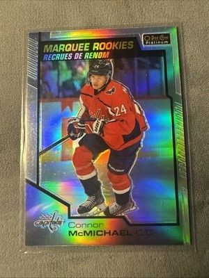 2020-21 O-Pee-Chee Platinum Rainbow Refractor  Connor McMichael #154 1e15
