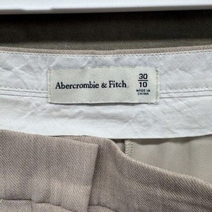 Abercrombie Fitch Pants Womens 10 Beige Wide Leg Trouser Pre-Owned Excellent 4