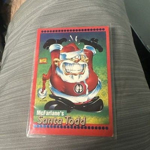 McFarlane's Santa Todd 1993 Wizard Magazine Promo Promotional Trading Card 1