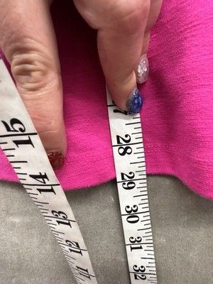 Old Navy Dress Womens Small Pink Sleeveless Fit Flare Tank Casual Summer Stretch 5