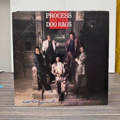 Process And The Doo Rags Colorful Changes 12 Inch Black Vinyl LP Used R&B Album