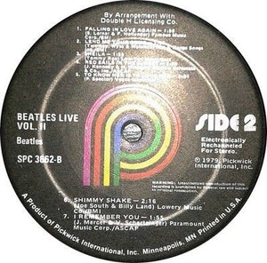 The Beatles 1st Live Recordings Vinyl Record 1