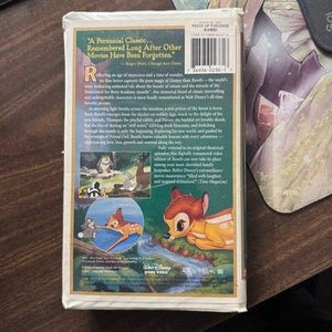 Walt Disney's Bambi 55th Anniversary Fully Restored Limited Edition VHS Tape 2
