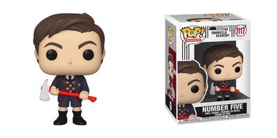 Funko Pop Number Five 1117 Vinyl Figure Television New Free Protector