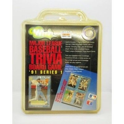 Classic Major League Baseball Trivia Board Game 1991 Series 1