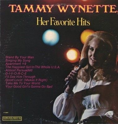 Tammy Wynette Vinyl LP Record Her Favorite Hits Used Country Music