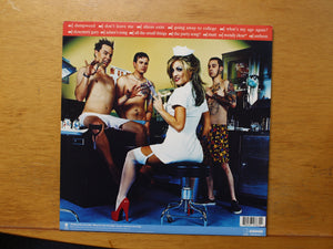 Blink-182 Enema of the State LP Geffen Records Clear w/ Red Blue Splatter 2