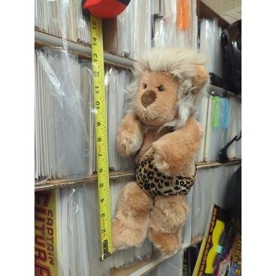 Gund Tarz Caveman Lion Plush Stuffed Animal 14 Inch Used Vintage 1990