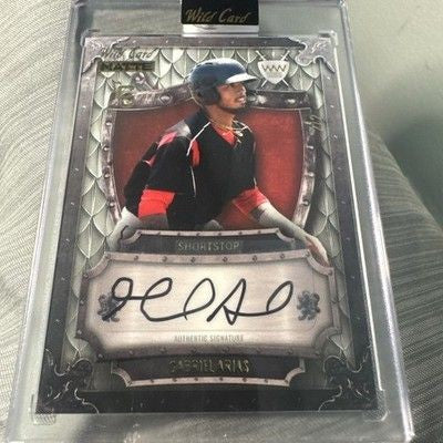 2024 Wild Card Matte Gabriel Arias Auto Autograph 2/2 #WWA-GA DZ875