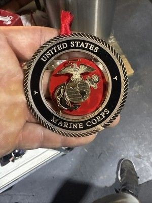 Baldwin Brass Christmas Ornament - United States Marine Corps 77958.010