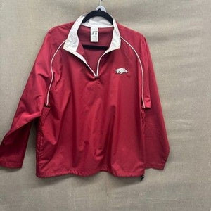 RUSSELL ARKANSAS RAZORBACKS Red Jacket. Size M 38-40 1