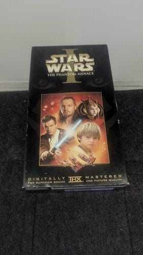 Star Wars: Episode I: The Phantom Menace (1999) VHS - Full Screen THX Sound 2