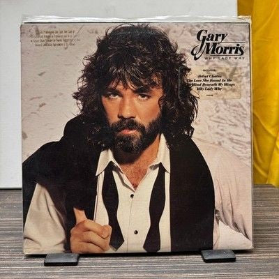 Gary Morris Why Lady Why Vinyl LP 12" Black 1983 Warner Country Pop