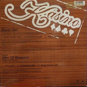 Kasino Nasty Girl / Men Of Respect 12" Vinyl Record 4