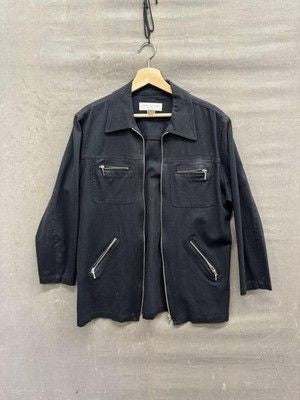 Jones New York Jacket Womens Small Black Full Zip Four Pocket Sport Stretch Pre- 3