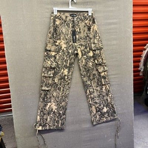 Fashion Nova Topanga Cargo Pants Mens Medium Multi Pocket Streetwear Camo 5