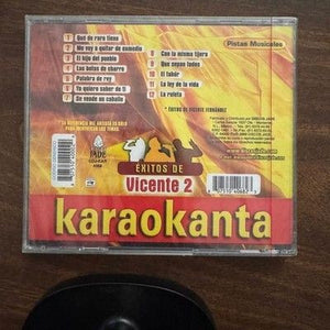 Karaokanta Exitos de Vicente Karaoke CD 2 Pistas Musicales Sealed 2