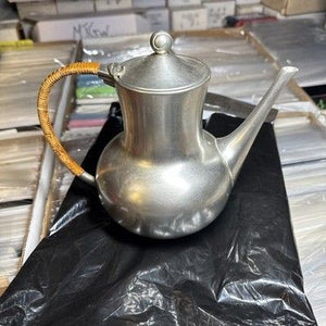 Vintage Pewter Teapot Sleepy Hollow Restorations Royal Holland Pewter Used 3
