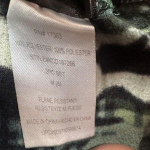Komar Kids Pajama Pants Boys 18 Fleece Camo Flame Resistant Pre-Owned 4