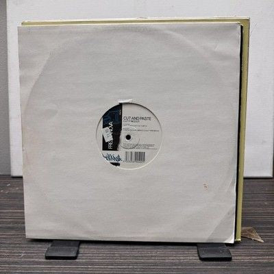 Cut And Paste Cut And Paste 12" Black Vinyl Single Big Beat Dance Record