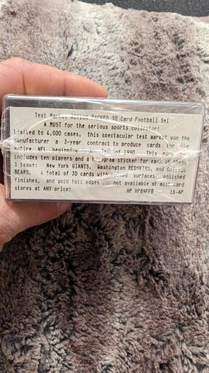 Limited Edition Market Test Pack Football Cards Sealed 1 of 4000 New 4