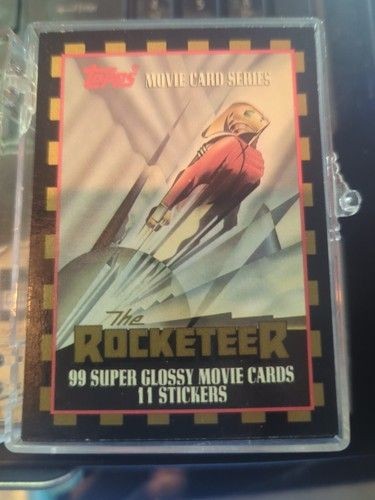 1991 Topps The Rocketeer Complete Base Card Set 99 Ungraded