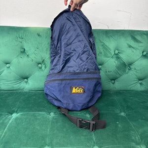 Vintage Retro REI Fanny Waist Pack Bag. Blue Adjustable Strap. Outdoor Gear. 4