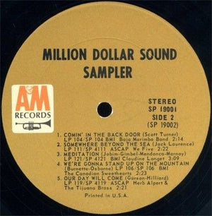 Various Million Dollar Sound Sampler Vinyl LP Record 4