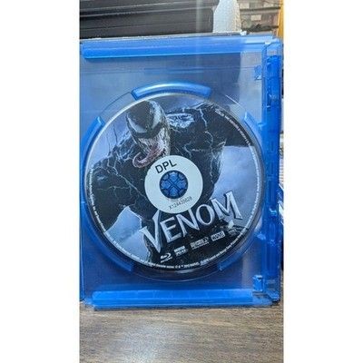 Venom Blu Ray Movie 2018 PG 13 Action Sci Fi Thriller Very Good Condition