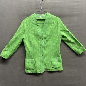 Vintage Hardin Originals Cardigan Sweater Womens Medium Knit Pockets 60s 70s 2