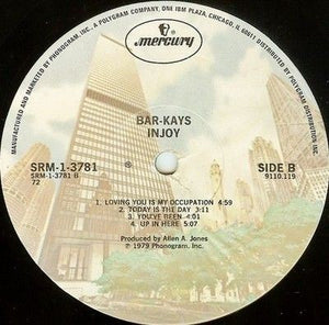 Bar-Kays Injoy 7 Inch Vinyl Single Used 5