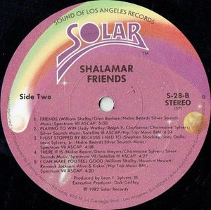 Shalamar Friends Vinyl LP Record Used Soul Funk 12 Inch 4