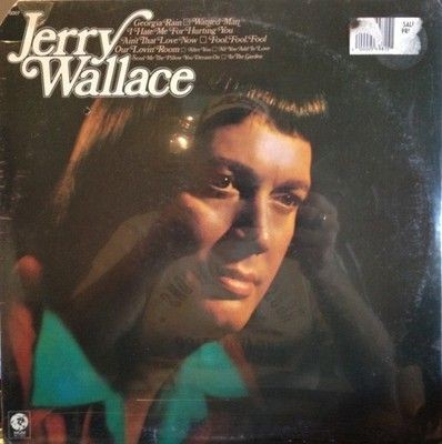Jerry Wallace Vinyl LP Record Used