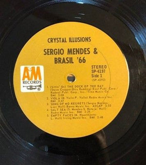 Sergio Mendes Brasil 66 Crystal Illusions Vinyl LP Record Used 3