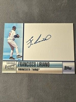 2006 Topps #TA-FL Francisco Liriano Autographs 2