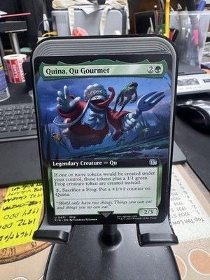 Magic The Gathering Quina Qu Gourmet Legendary Creature FFIX Token Card 2025 Ung