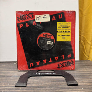 Salt-N-Pepa Expression 12 Inch Black Vinyl Single 1989 Hip Hop Used 2