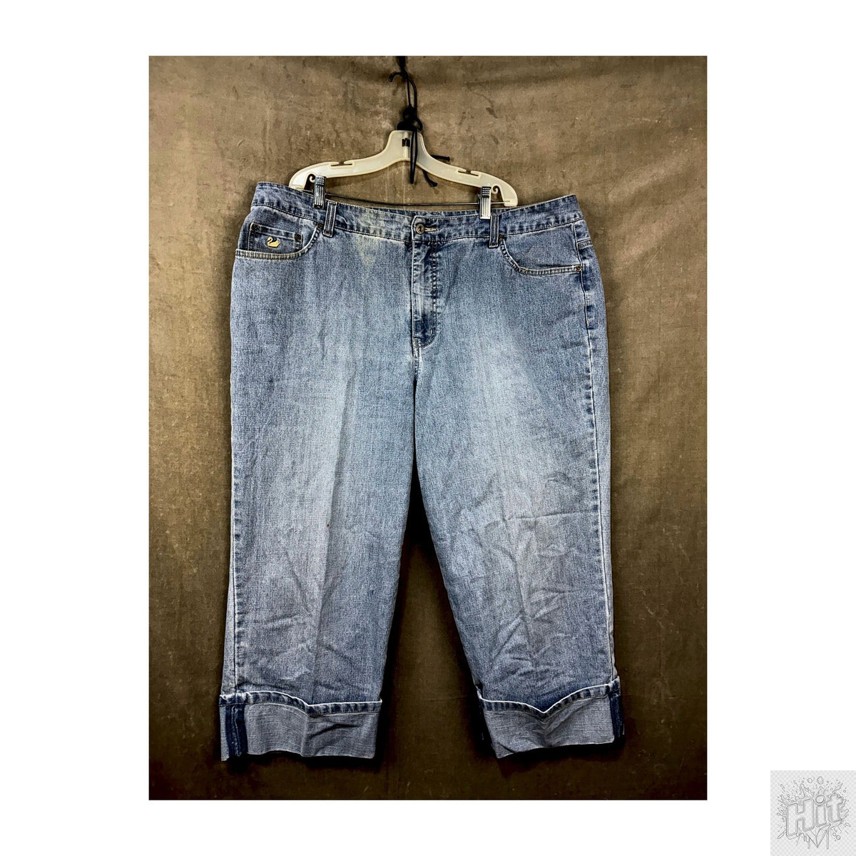 Gloria Vanderbilt Cropped Women's Jeans Size 10 Light Wash Cuffed