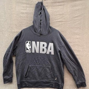 NBA Sweatshirt Hoodie Mens 2XL Black NBA Basketball Pullover Kangaroo Pocket 1