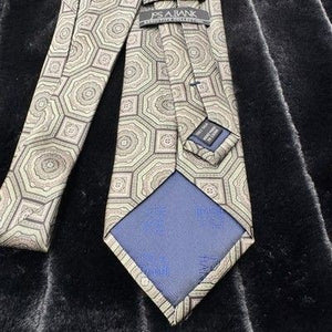 Jos A Bank Executive Collection Silk Floral Geometric Pattern Necktie Pre-Owned 5